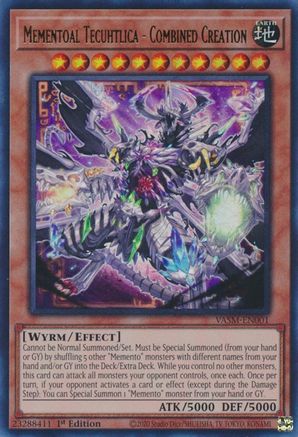 Mementoal Tecuhtlica - Combined Creation [VASM-EN001] Ultra Rare - Yu-Gi-Oh! - Card Brawlers | Quebec | Canada |