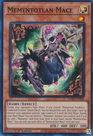 Mementotlan Mace [VASM-EN006] Super Rare - Yu-Gi-Oh! - Card Brawlers | Quebec | Canada |