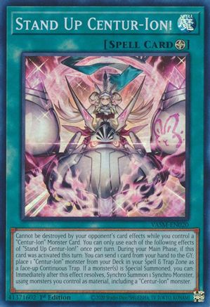 Stand Up Centur-Ion! [VASM-EN020] Super Rare - Yu-Gi-Oh! - Card Brawlers | Quebec | Canada |