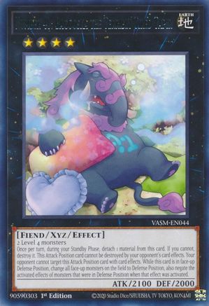 Number 41: Bagooska the Terribly Tired Tapir [VASM-EN044] Rare - Yu-Gi-Oh! - Card Brawlers | Quebec | Canada |