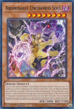 Abominable Unchained Soul [VASM-EN051] Rare - Yu-Gi-Oh! - Card Brawlers | Quebec | Canada |