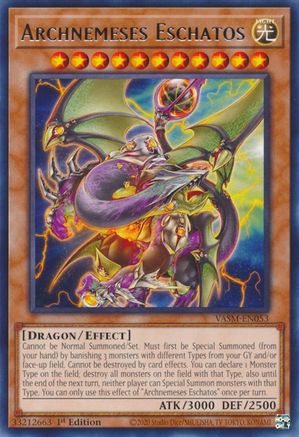 Archnemeses Eschatos [VASM-EN053] Rare - Yu-Gi-Oh! - Card Brawlers | Quebec | Canada |
