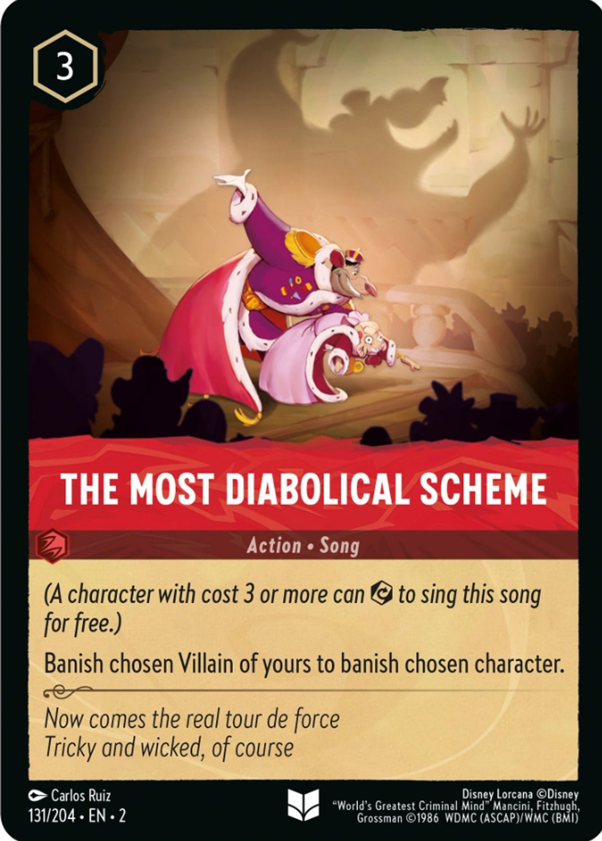 The Most Diabolical Scheme (131/204) [Rise of the Floodborn] - Disney - Card Brawlers | Quebec | Canada |