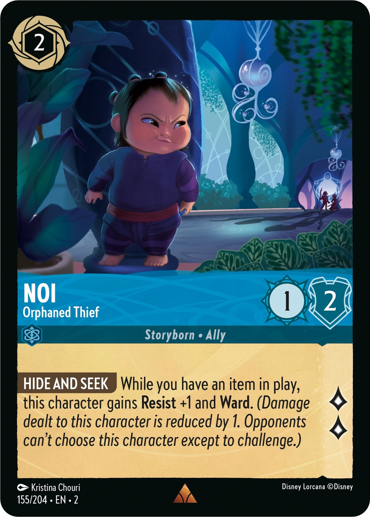 Noi - Orphaned Thief (155/204) [Rise of the Floodborn] - Disney - Card Brawlers | Quebec | Canada |