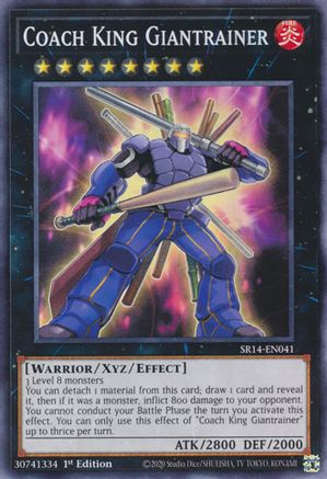 Coach King Giantrainer [SR14-EN041] Common - Yu-Gi-Oh! - Card Brawlers | Quebec | Canada |