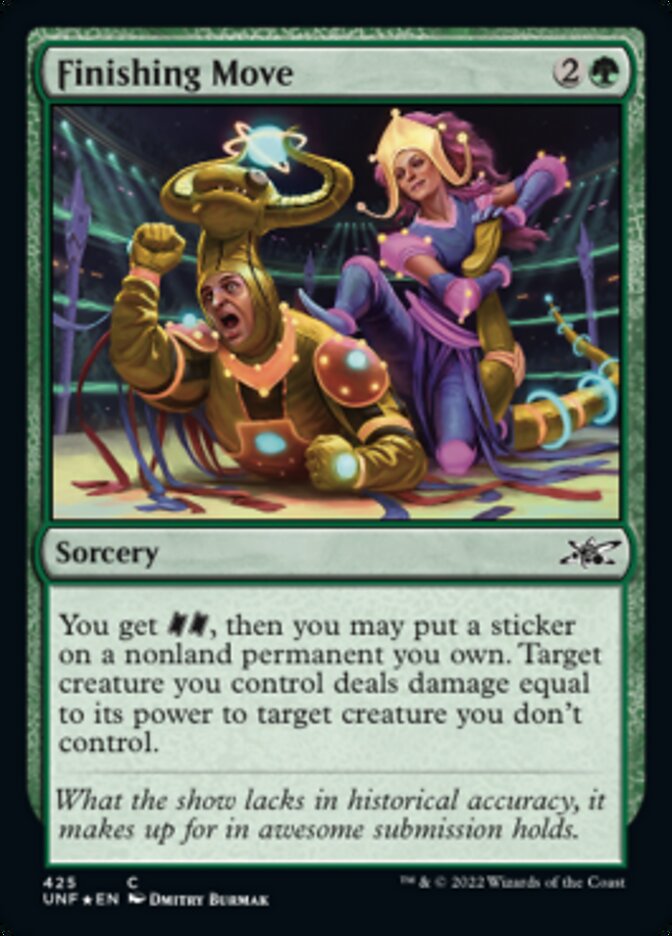 Finishing Move (Galaxy Foil) [Unfinity] - Magic: The Gathering - Card Brawlers | Quebec | Canada |