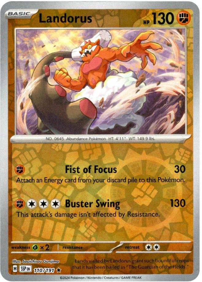 Landorus (110/191) [Scarlet & Violet: Surging Sparks] - Pokémon - Card Brawlers | Quebec | Canada |