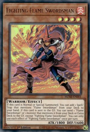 Fighting Flame Swordsman [MZMI-EN001] Ultra Rare - Yu-Gi-Oh! - Card Brawlers | Quebec | Canada |