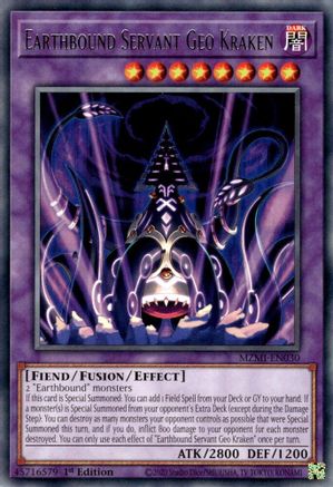 Earthbound Servant Geo Kraken [MZMI-EN030] Rare - Yu-Gi-Oh! - Card Brawlers | Quebec | Canada |