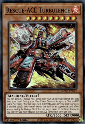 Rescue-ACE Turbulence [MZMI-EN077] Super Rare - Yu-Gi-Oh! - Card Brawlers | Quebec | Canada |