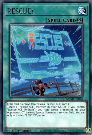 RESCUE! [MZMI-EN078] Rare - Yu-Gi-Oh! - Card Brawlers | Quebec | Canada |