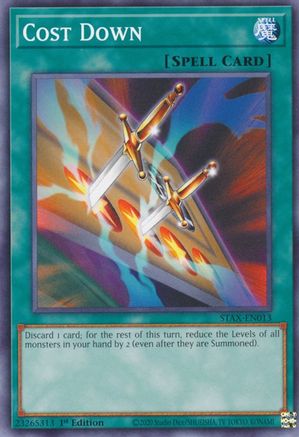 Cost Down [STAX-EN013] Common - Yu-Gi-Oh! - Card Brawlers | Quebec | Canada |