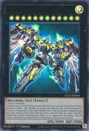 Divine Arsenal AA-ZEUS - Sky Thunder [STAX-EN044] Ultra Rare - Yu-Gi-Oh! - Card Brawlers | Quebec | Canada |