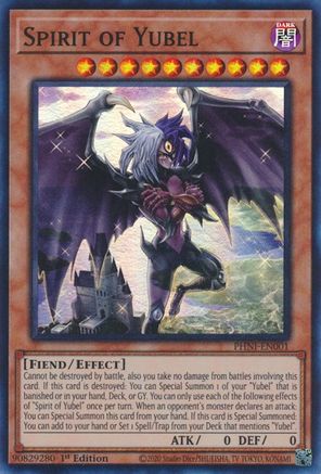 Spirit of Yubel [PHNI-EN001] Super Rare - Yu-Gi-Oh! - Card Brawlers | Quebec | Canada |