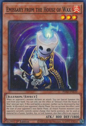Emissary from the House of Wax [PHNI-EN030] Super Rare - Yu-Gi-Oh! - Card Brawlers | Quebec | Canada |