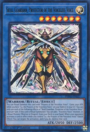 Skull Guardian, Protector of the Voiceless Voice [PHNI-EN037] Ultra Rare - Yu-Gi-Oh! - Card Brawlers | Quebec | Canada |
