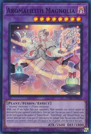 Aromalilith Magnolia [PHNI-EN039] Super Rare - Yu-Gi-Oh! - Card Brawlers | Quebec | Canada |