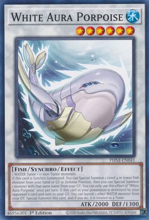 White Aura Porpoise [PHNI-EN041] Common - Yu-Gi-Oh! - Card Brawlers | Quebec | Canada |