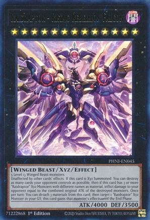 Raidraptor - Rising Rebellion Falcon [PHNI-EN045] Ultra Rare - Yu-Gi-Oh! - Card Brawlers | Quebec | Canada |