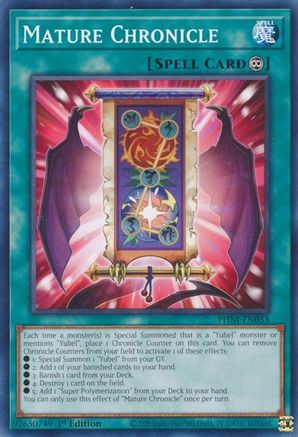 Mature Chronicle [PHNI-EN055] Common - Yu-Gi-Oh! - Card Brawlers | Quebec | Canada |