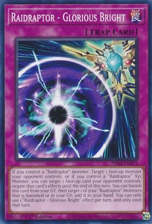 Raidraptor - Glorious Bright [PHNI-EN074] Common - Yu-Gi-Oh! - Card Brawlers | Quebec | Canada |