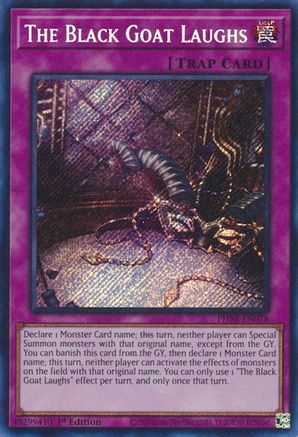 The Black Goat Laughs [PHNI-EN078] Secret Rare - Yu-Gi-Oh! - Card Brawlers | Quebec | Canada |