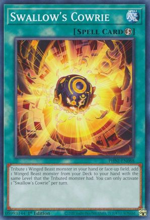 Swallow's Cowrie [PHNI-EN088] Common - Yu-Gi-Oh! - Card Brawlers | Quebec | Canada |