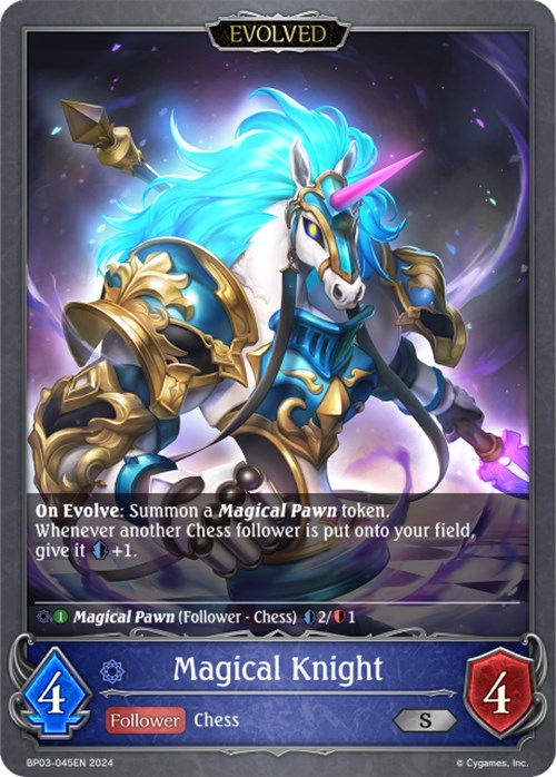 Magical Knight (Evolved) (BP03-045EN) [Flame of Laevateinn] - Bushiroad - Card Brawlers | Quebec | Canada |