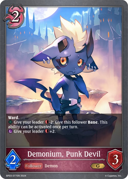 Demonium, Punk Devil (BP03-077EN) [Flame of Laevateinn] - Bushiroad - Card Brawlers | Quebec | Canada |