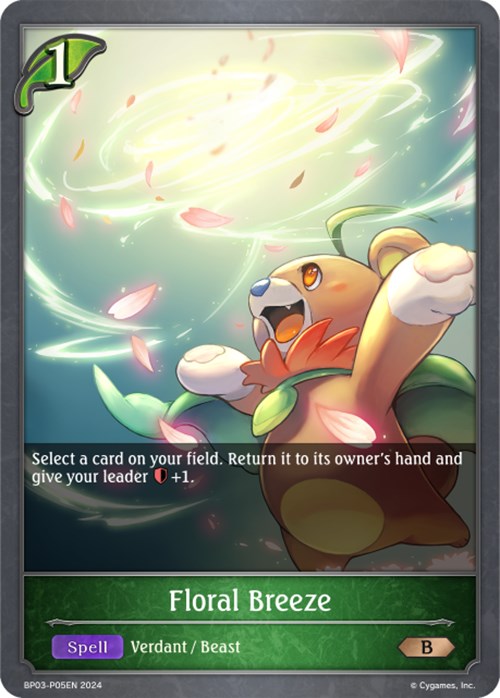 Floral Breeze (BP03-P05EN) [Flame of Laevateinn] - Bushiroad - Card Brawlers | Quebec | Canada |