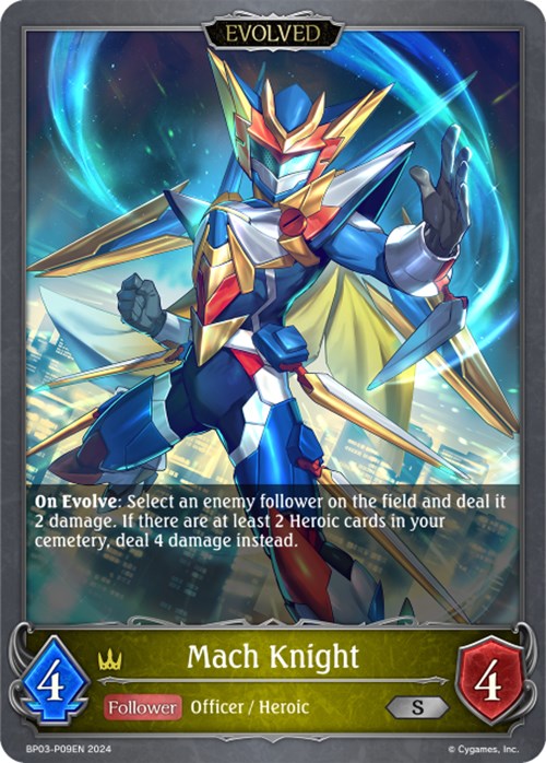 Mach Knight (BP03-P09EN) [Flame of Laevateinn] - Bushiroad - Card Brawlers | Quebec | Canada |