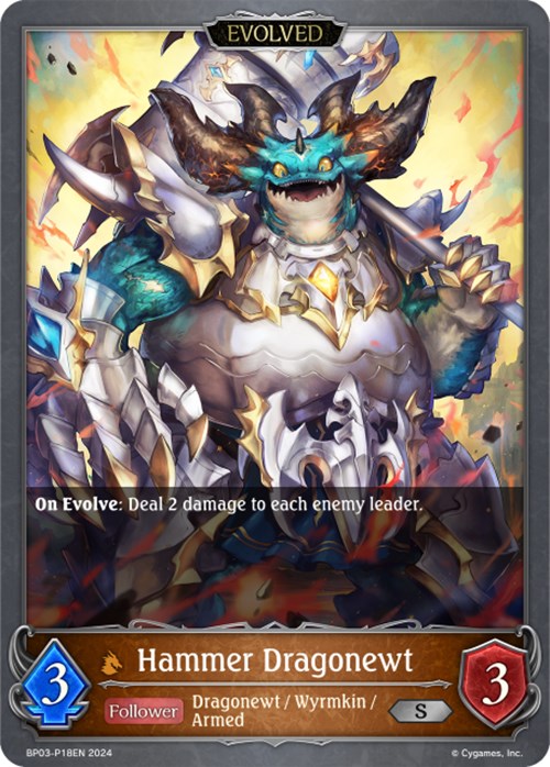 Hammer Dragonewt (BP03-P18EN) [Flame of Laevateinn] - Bushiroad - Card Brawlers | Quebec | Canada |