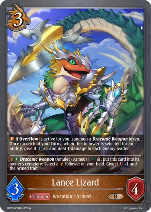 Lance Lizard (BP03-P20EN) [Flame of Laevateinn] - Bushiroad - Card Brawlers | Quebec | Canada |
