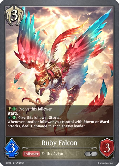Ruby Falcon (BP03-P27EN) [Flame of Laevateinn] - Bushiroad - Card Brawlers | Quebec | Canada |