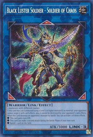 Black Luster Soldier - Soldier of Chaos [BLC1-EN002] Secret Rare - Yu-Gi-Oh! - Card Brawlers | Quebec | Canada |