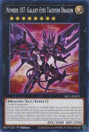 Number 107: Galaxy-Eyes Tachyon Dragon [BLC1-EN072] Common - Yu-Gi-Oh! - Card Brawlers | Quebec | Canada |