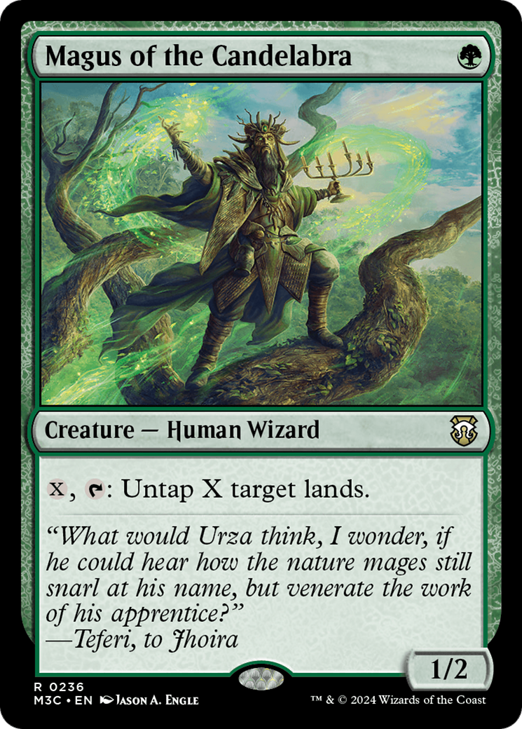 Magus of the Candelabra (Ripple Foil) [Modern Horizons 3 Commander] - Magic: The Gathering - Card Brawlers | Quebec | Canada |