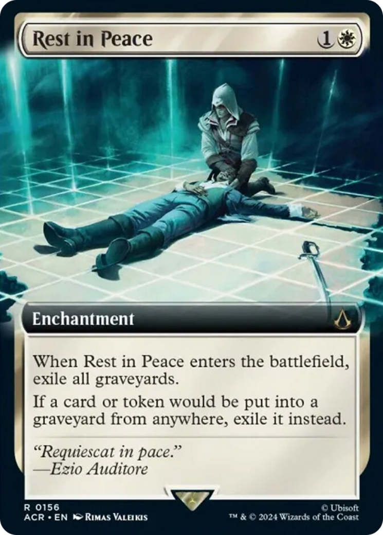 Rest in Peace (Extended Art) [Assassin's Creed] - Magic: The Gathering - Card Brawlers | Quebec | Canada |