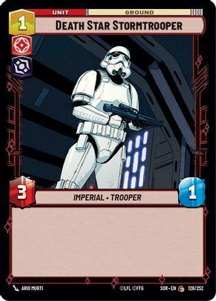 Death Star Stormtrooper (128/252) [Spark of Rebellion] - Fantasy Flight Games - Card Brawlers | Quebec | Canada |