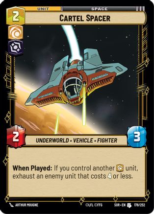Cartel Spacer (178/252) [Spark of Rebellion] - Fantasy Flight Games - Card Brawlers | Quebec | Canada |