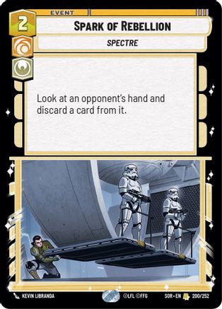 Spark of Rebellion (200/252) [Spark of Rebellion] - Fantasy Flight Games - Card Brawlers | Quebec | Canada |