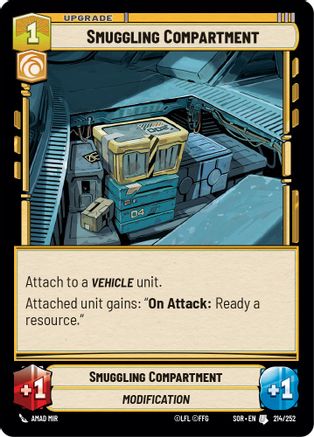Smuggling Compartment (214/252) [Spark of Rebellion] - Fantasy Flight Games - Card Brawlers | Quebec | Canada |