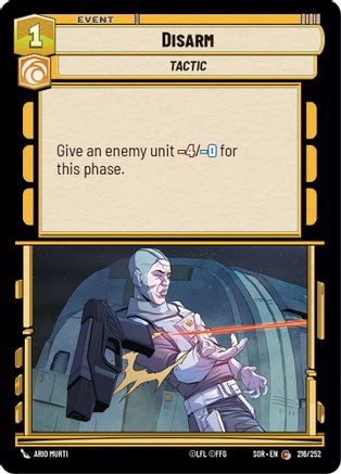 Disarm (216/252) [Spark of Rebellion] - Fantasy Flight Games - Card Brawlers | Quebec | Canada |