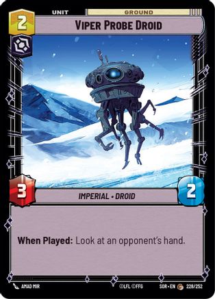 Viper Probe Droid (228/252) [Spark of Rebellion] - Fantasy Flight Games - Card Brawlers | Quebec | Canada |