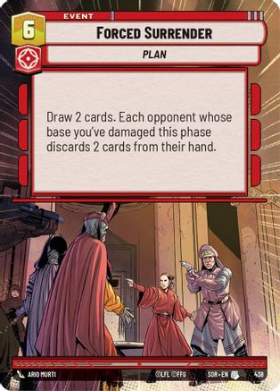 Forced Surrender (Hyperspace) (438) [Spark of Rebellion] - Fantasy Flight Games - Card Brawlers | Quebec | Canada |