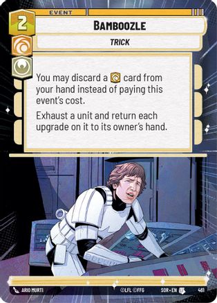 Bamboozle (Hyperspace) (461) [Spark of Rebellion] - Fantasy Flight Games - Card Brawlers | Quebec | Canada |