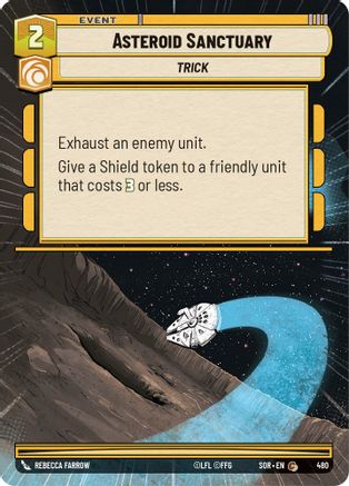 Asteroid Sanctuary (Hyperspace) (480) [Spark of Rebellion] - Fantasy Flight Games - Card Brawlers | Quebec | Canada |