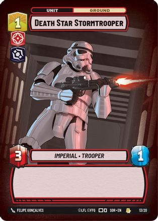 Death Star Stormtrooper (13/20) [Spark of Rebellion: Weekly Play] - Fantasy Flight Games - Card Brawlers | Quebec | Canada |