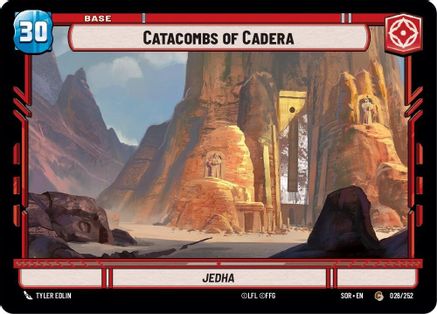 Catacombs of Cadera // Experience (26 // T01) [Spark of Rebellion] - Fantasy Flight Games - Card Brawlers | Quebec | Canada |