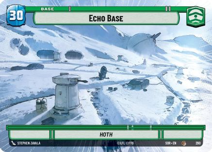 Echo Base // Shield (Hyperspace) (290 // T04) [Spark of Rebellion] - Fantasy Flight Games - Card Brawlers | Quebec | Canada |